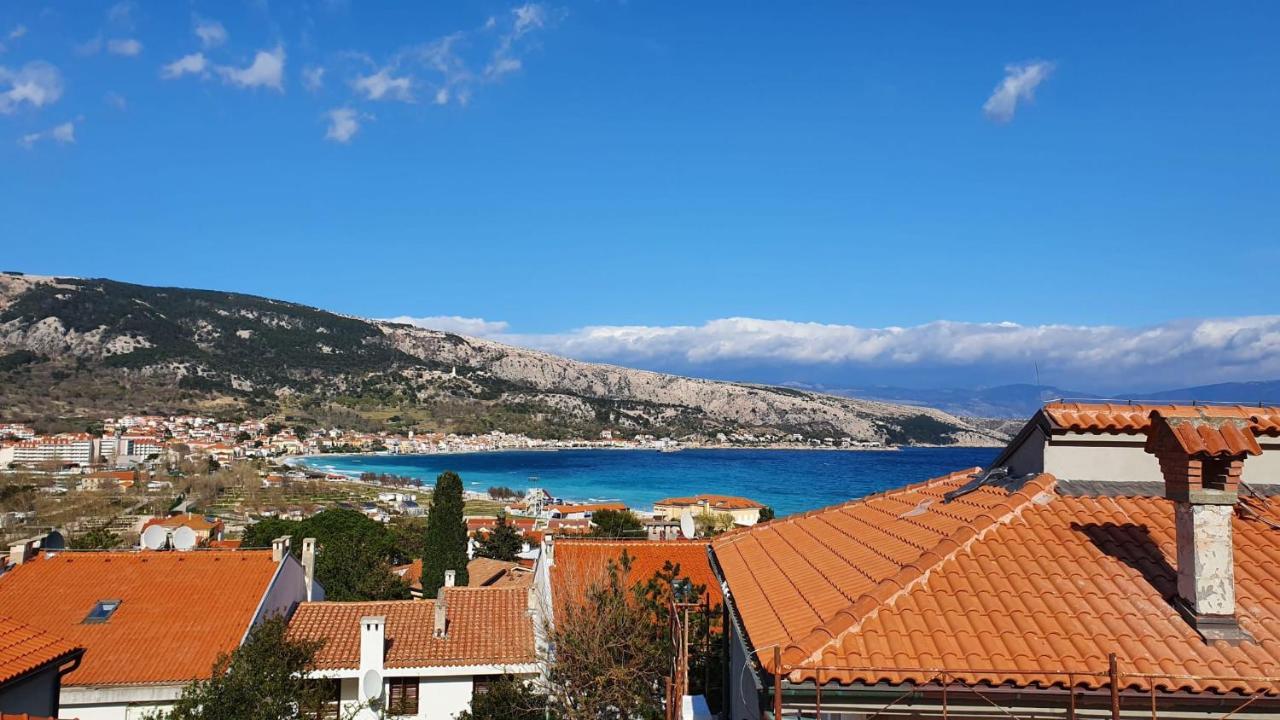 Apartment Helmut With Sea View Baška Exterior foto